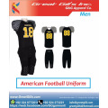 Impression par sublimation personnalisée uniformes de football américain